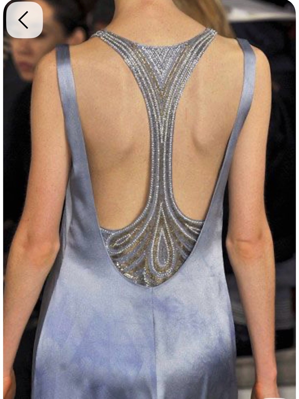 Ralph Lauren Collection Runway SS2010 Silk Beaded Art Deco 2 Piece Gown Rare Sz4 - Picture 6 of 16